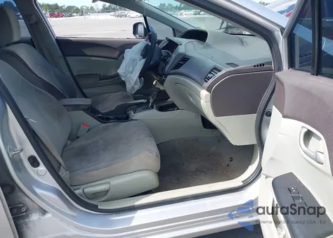 2012 Honda Civic Lx z USA, uszkodzony, nr VIN 19XFB2F56CE028187